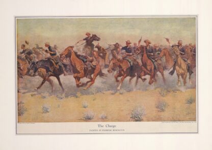The charge by Frederic Remington
