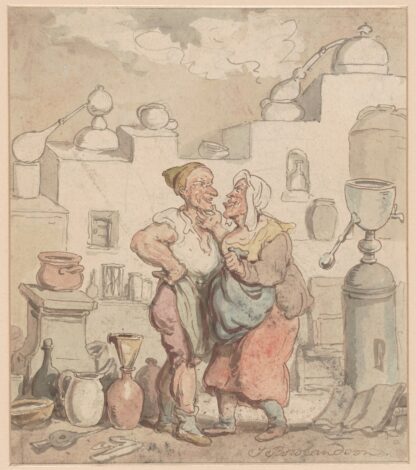 The chemist by Thomas Rowlandson