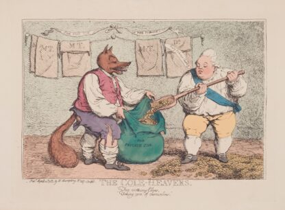 The cole-heavers by James Gillray
