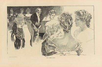 The comic song by Charles Dana Gibson