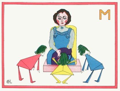 The Cubies ABC – M by Earl Harvey Lyall
