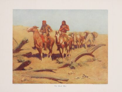 The Dead Men by Frederic Remington