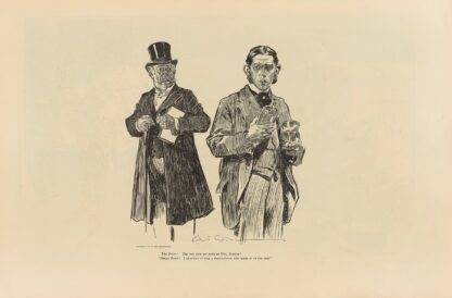The Doctor; Did you give my note to Mrs. Barton by Charles Dana Gibson