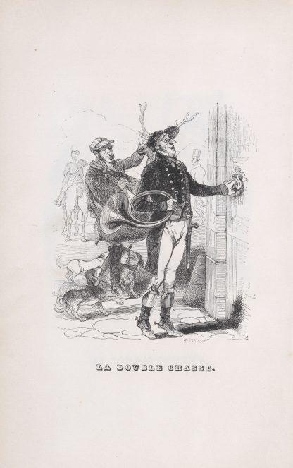The Double Hunt by J. J. Grandville