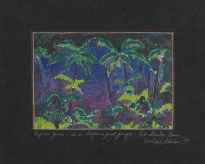 The Emperor Jones: Sketch no. 2, Act 2, Before a Great Jungle by Michael Adrian