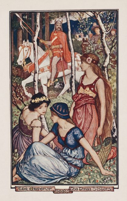 The emperor meets the Three Sisters by Henry Justice Ford