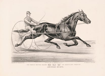 The famous trotting Gelding Guy by Kentucky Prince by John Cameron