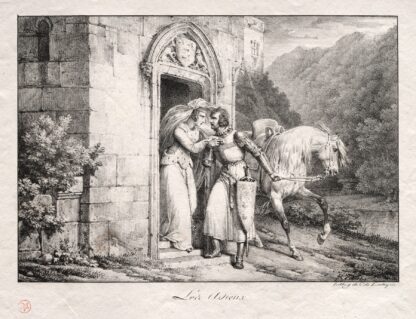 The Farewells by Horace Vernet