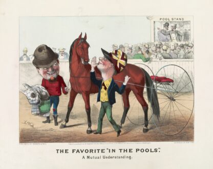 The favorite ‘In the pools’; A mutual understanding by Currier & Ives.