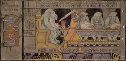 The fifth Hall by Gerhard Munthe