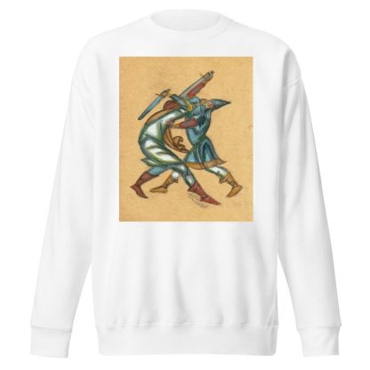 The fight by Dmitry Stelletsky Sweatshirt