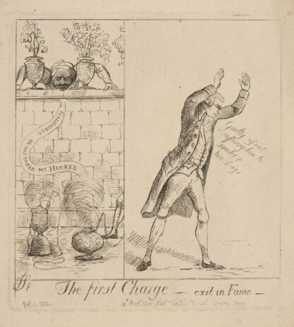The first charge. Exit in fumo by James Sayers