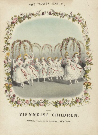 The Flower dance of the Viennoise children by Sarony, Major & Knapp Lith.