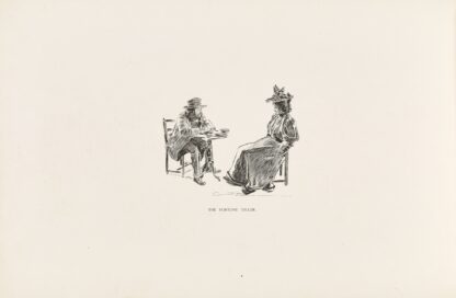 The Fortune Teller by Charles Dana Gibson