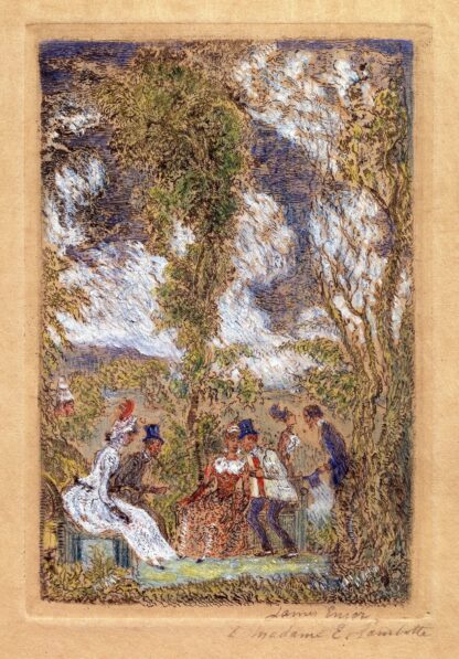 The Garden of Love by James Ensor
