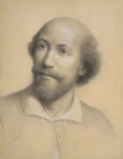 The head of Shakespeare by George Henry Hall