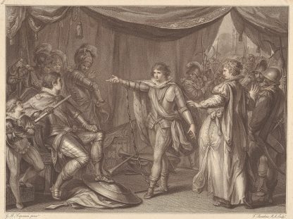 The Heroism of Prince Edward, Son of Henry VI by Giovanni Battista Cipriani