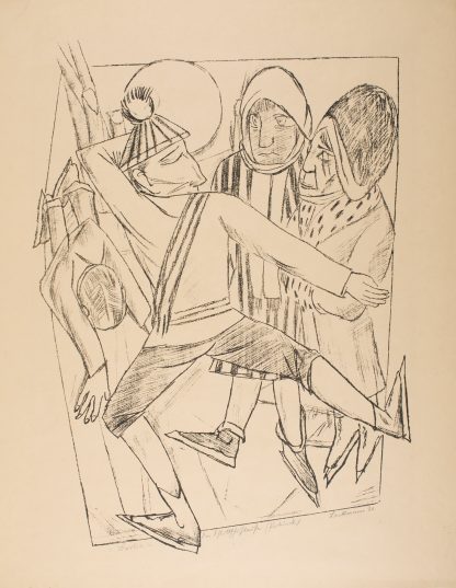 The Ice-Skater by Max Beckmann