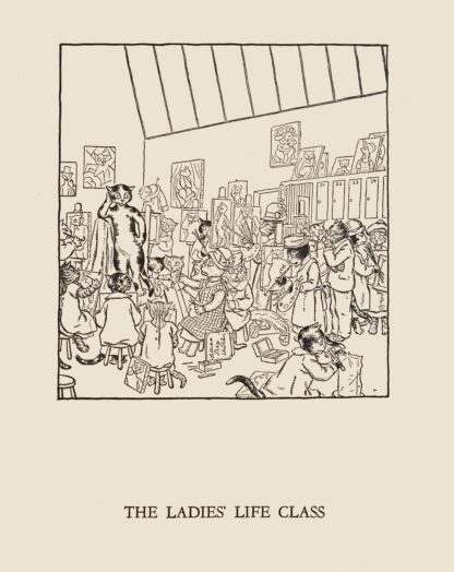 The ladies’ life class by William Ely Hill