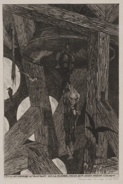 The Legend and Adventures of Ulenspiefel and Lamme Goedzak; The Hanged Man by Félicien Rops
