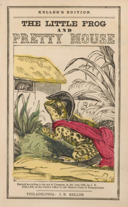 The little frog and pretty mouse Pl.1 by John B. Keller