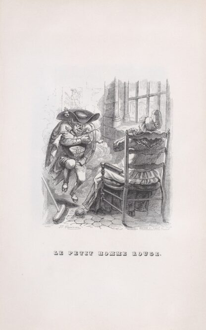 The Little Red Man by J. J. Grandville