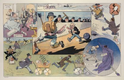 The marathon mania by Louis Glackens