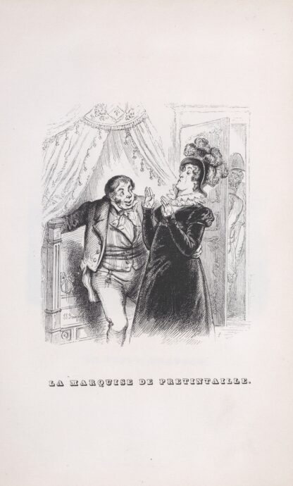The Marquise of Frivolty by J. J. Grandville