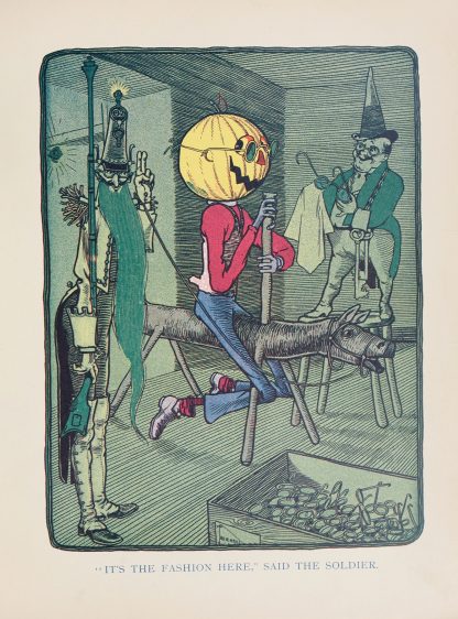 The Marvelous Land of Oz Pl.10 by John Rea Neill
