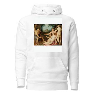 The Mirror of Time by Cornelis Cornelisz Van Haarlem Hoodie