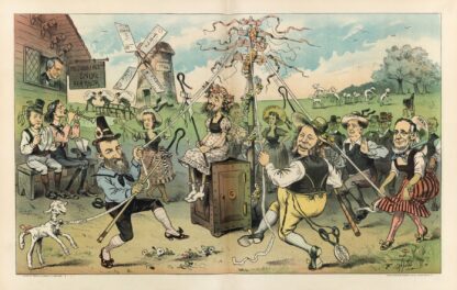 The monopolists’ may-pole by Frederick Burr Opper