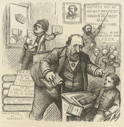 The new board of education by Thomas Nast