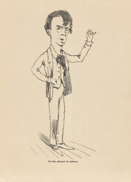 The poet addressed the audience by William Orpen