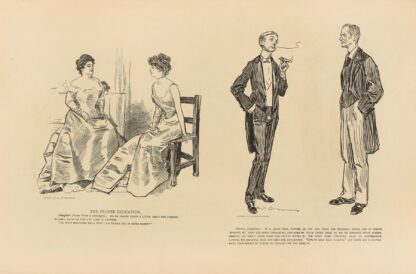 The proper education by Charles Dana Gibson