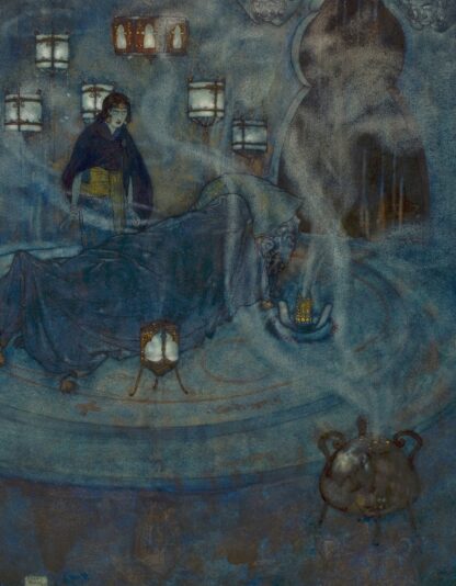 The Queen of the Ebony Isles by Edmund Dulac