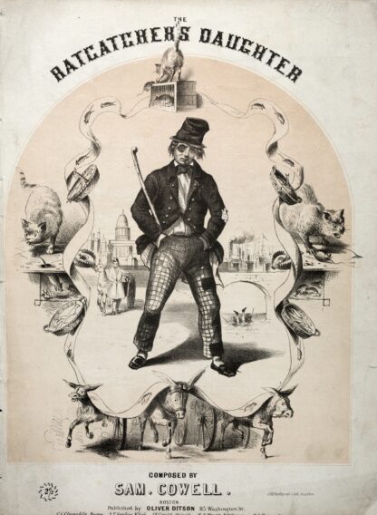 The Ratcatcher’s Daughter – Sheet Music Cover by Winslow Homer