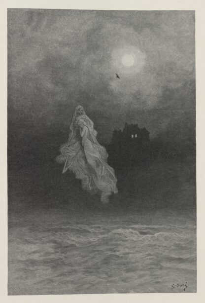 The Raven Pl.24 by Gustave Doré