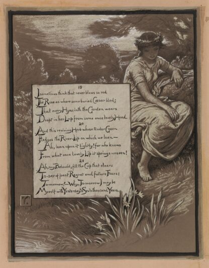 The River-Lip by Elihu Vedder