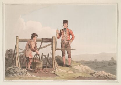 The ruddle pit, Plate 10 by George Walker