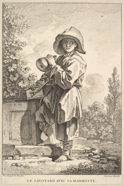 The Savoyard with His Box by John Ingram