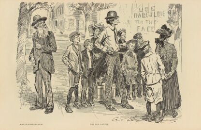 The sign painter by Charles Dana Gibson