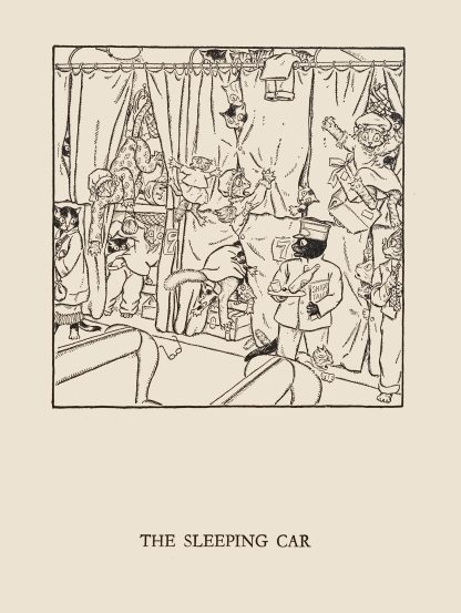 The sleeping car by William Ely Hill