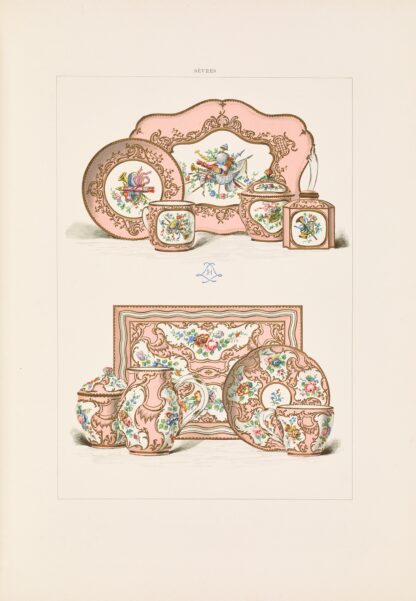 The soft porcelain of Sèvres Pl.18 by Edouard Garnier