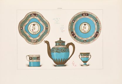 The soft porcelain of Sèvres Pl.38 by Edouard Garnier