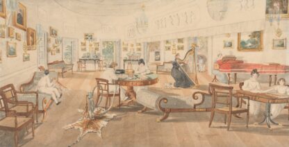 The Summer Room in the Artist’s House at Patna by Sir Charles D'Oyly