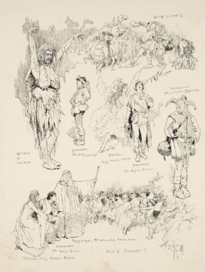 The tempest, act III, scene 2, as performed at his Majesty’s Theatre by Arthur C. Michael