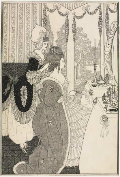 The Toilet, from The Rape of the Lock by Alexander Pope by Aubrey Vincent Beardsley