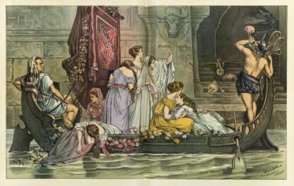 ‘The tribute to the Minotaur’ – the interests of all other states sacrificed to the protection monster of Pennsylvania by Bernhard Gillam