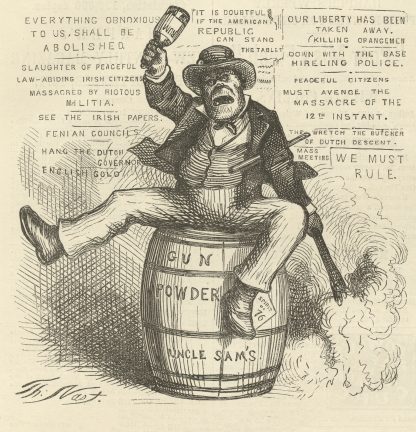 The usual Irish way of doing things by Thomas Nast