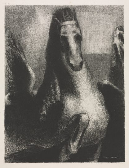 The Wing by Odilon Redon